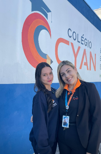 Estudantes do Colégio Cyan